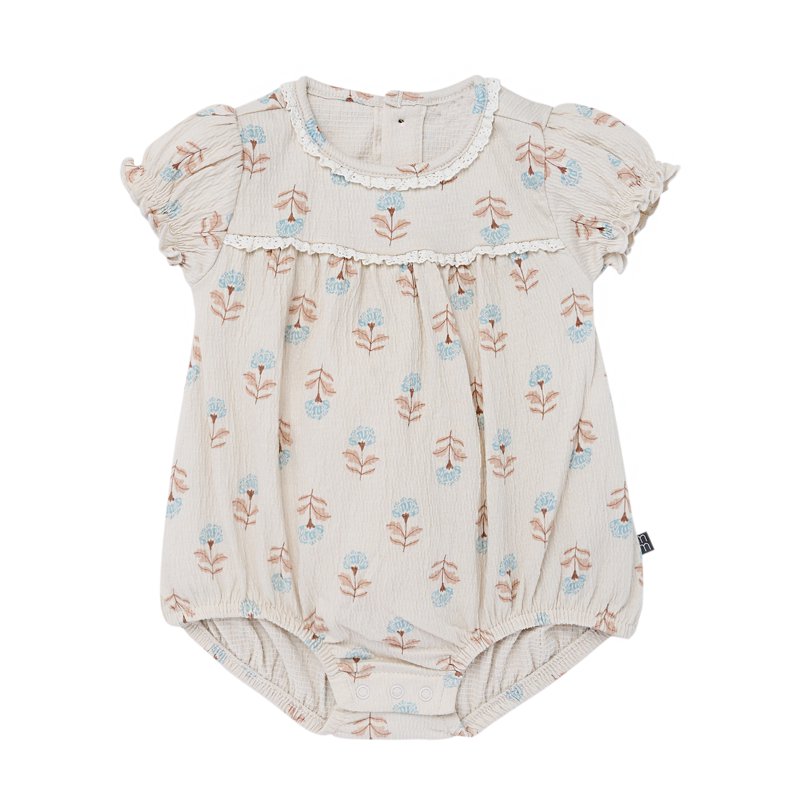 Modern Moments by Gerber Baby Girl Bubble Romper Sizes 0/3 Months - 24 Months