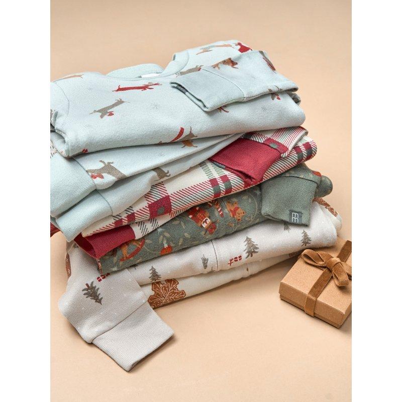 Modern Moments By Gerber Christmas One-Piece Pajama Sizes 12 Months - 5T