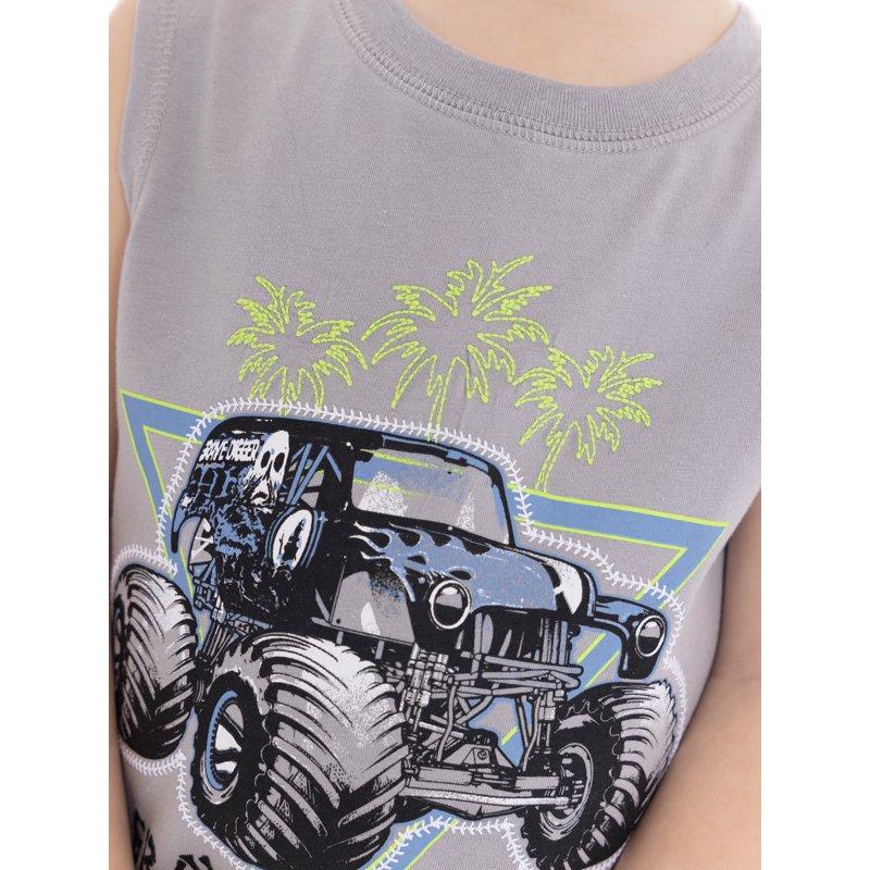 Monster Jam Toddler Boys Graphic Print Tank Top And Shorts Set 2-Piece Sizes 12M-5T