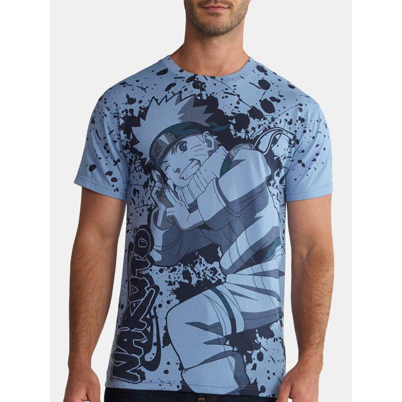 Naruto Men's And Big Men's Graphic Tee With Short Sleeves Sizes XS-3XL