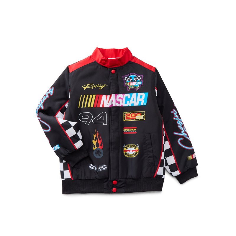 Nascar Boy's Bomber Jacket Sizes 4-12