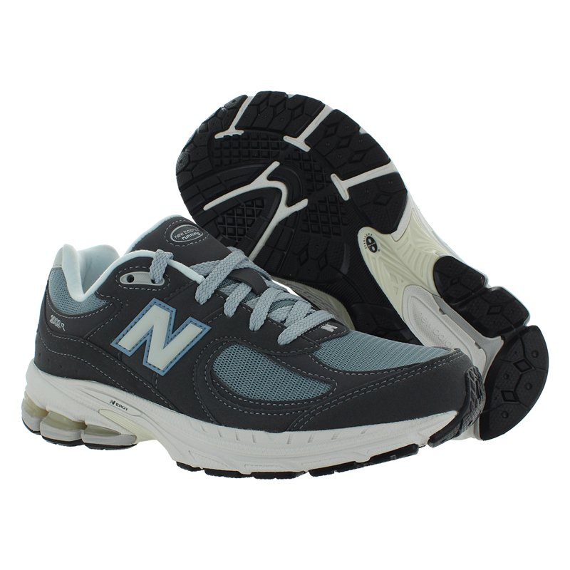 New Balance 2002 GS Girls Shoes Size 4 Color: Grey/Grey