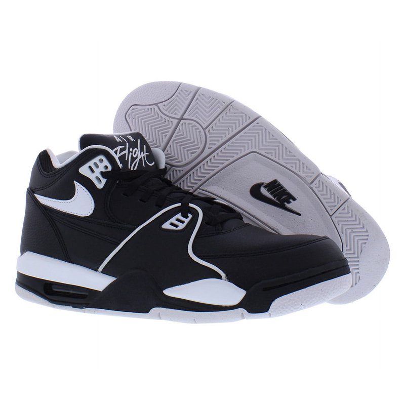 Nike Air Flight 89 CU4833-015 Men's Black White Basketball Sneaker Shoes XR91 (9.5)