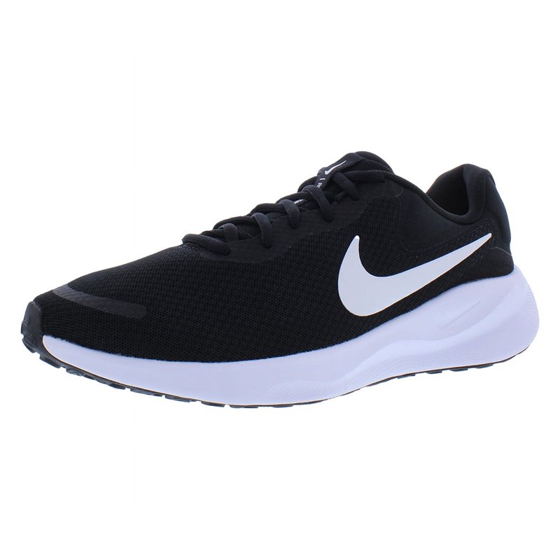 NIKE Revolution 7 Mens FB2207-001 (Black/White) Size 12