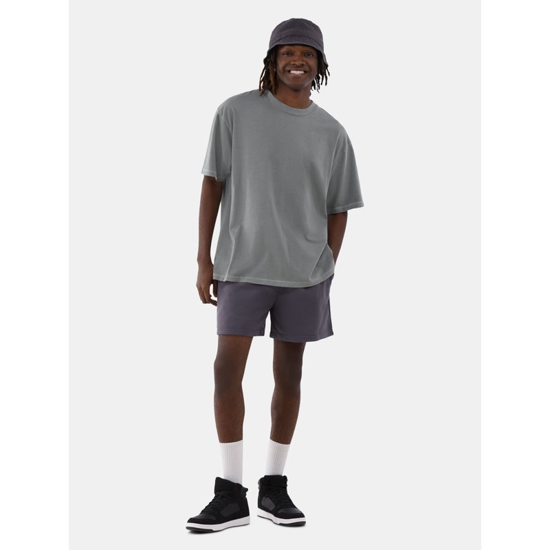No Boundaries All Gender Cotton Oversize Tee With Short Sleeves Men's And Big Men's
