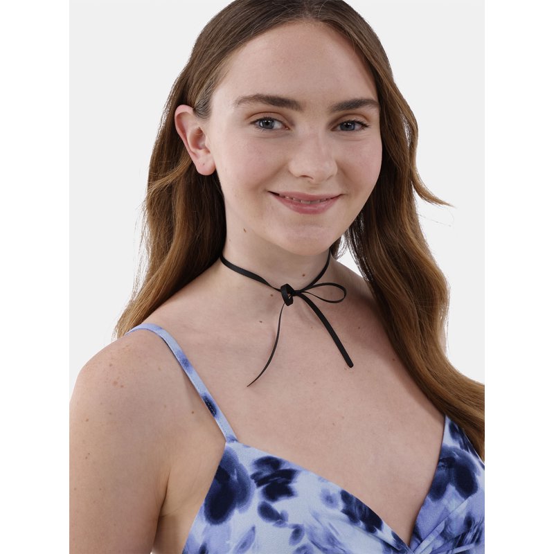 No Boundaries Black Bow Star Gold Choker Set 5 Pack