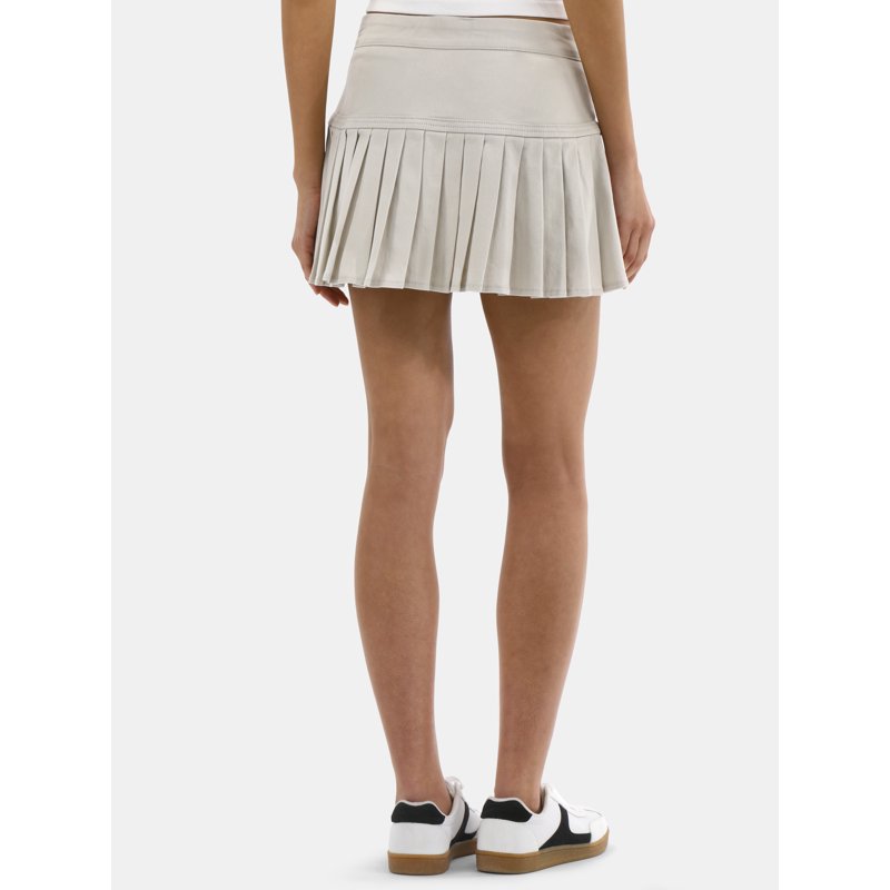 No Boundaries Bow Pleated Mini Skort Women's