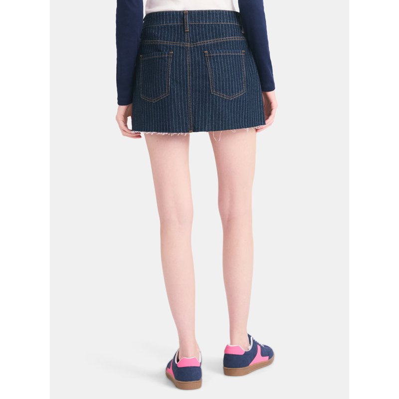 No Boundaries Denim Mini Skirt Women's