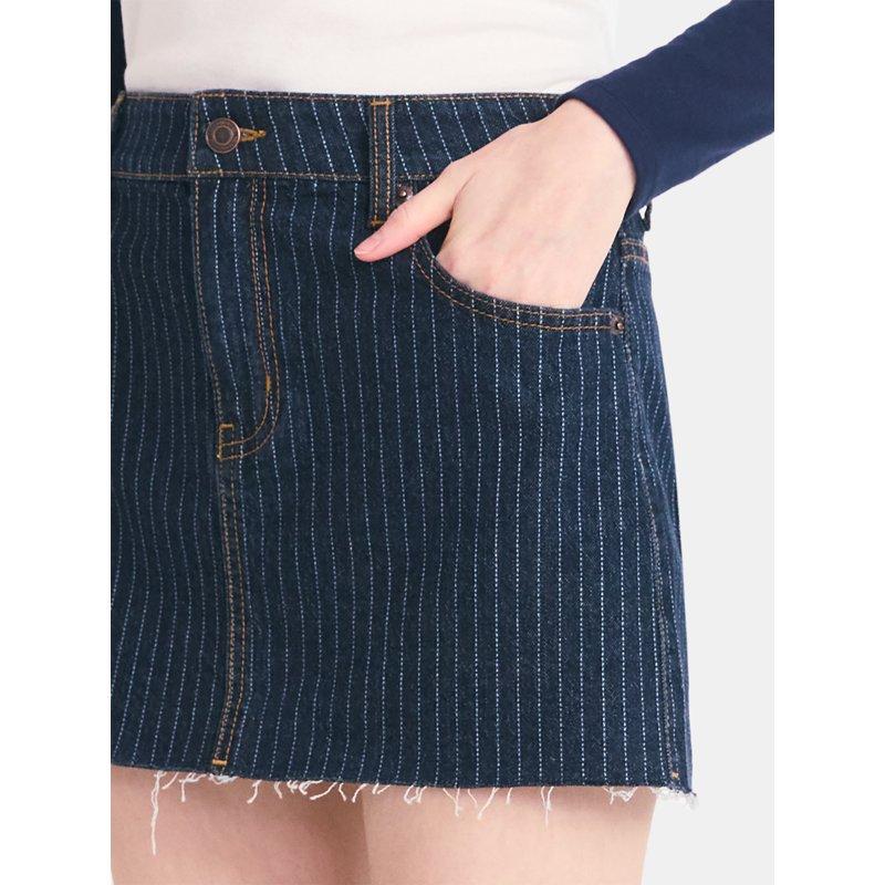 No Boundaries Denim Mini Skirt Women's