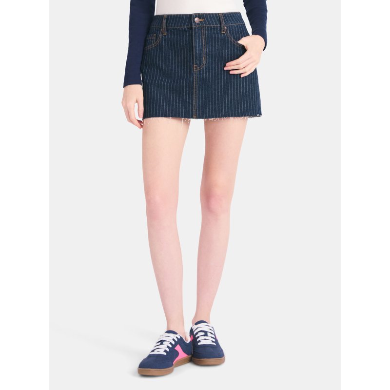 No Boundaries Denim Mini Skirt Women's