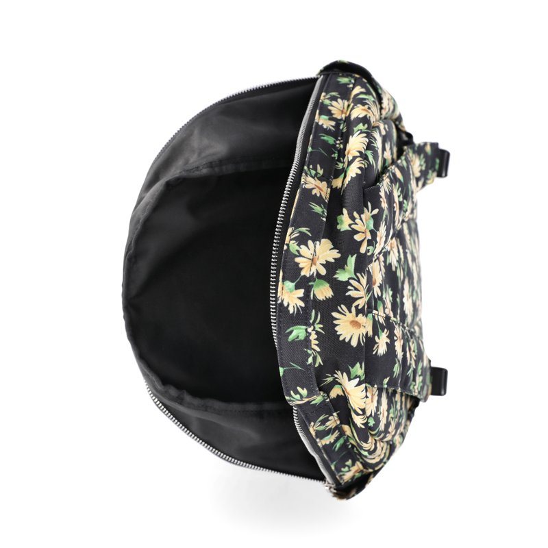 No Boundaries Dome Backpack Black Daisy Women's