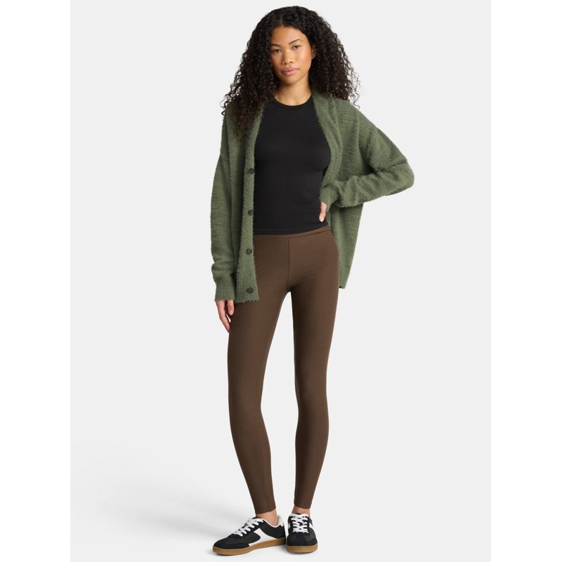 No Boundaries Faux Sueded Ankle Leggings 27.5'' Inseam Women’s