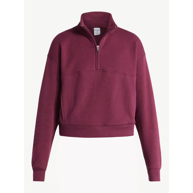 No Boundaries Fleece Half Zip Pullover Women's