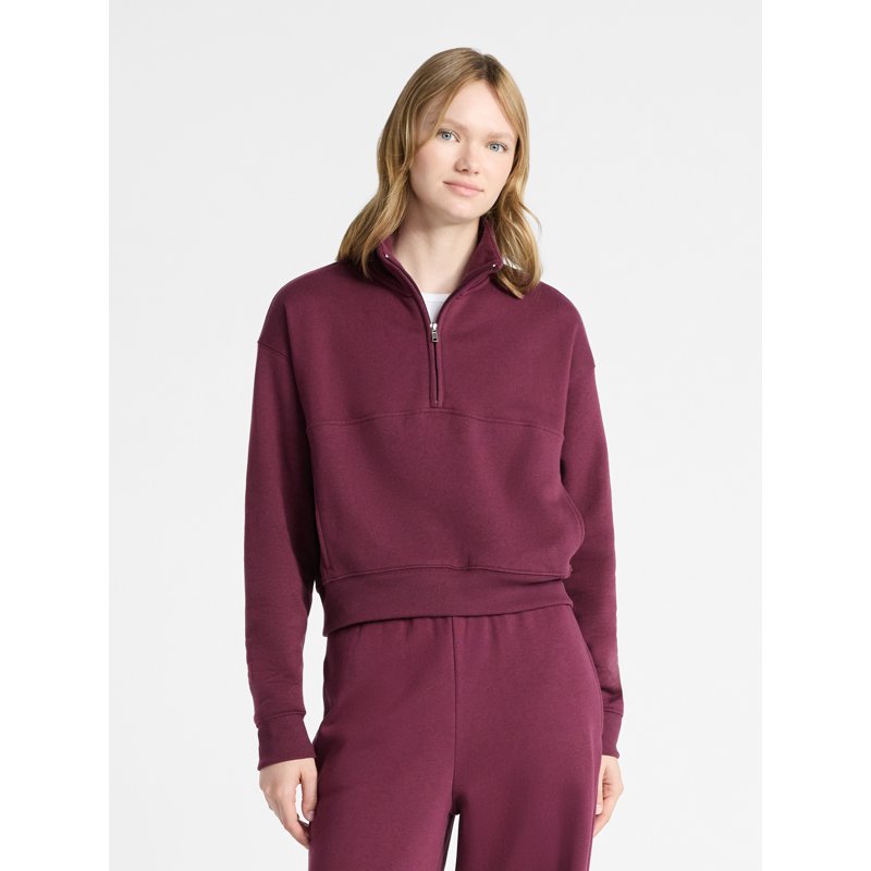 No Boundaries Fleece Half Zip Pullover Women's