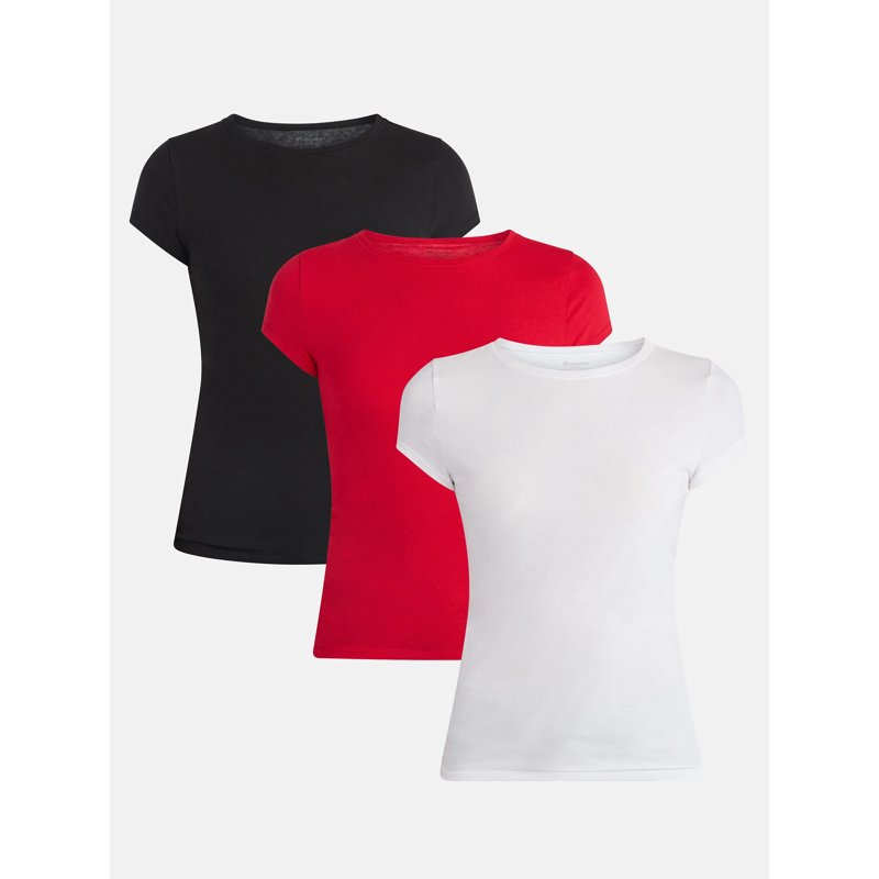 No Boundaries Scoop Neck Tee with Short Sleeves Women’s