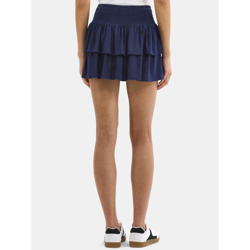 No Boundaries Tiered Mini Skirt Women's