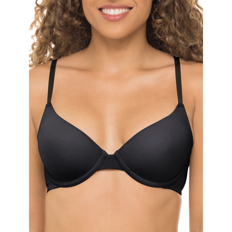 No Boundaries Women's Lightly Lined Underwire T-Shirt Bra Sizes 34A to 40DDD