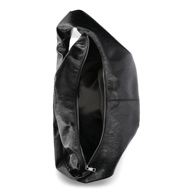 No Boundaries Women's Stud Hobo Bag Black