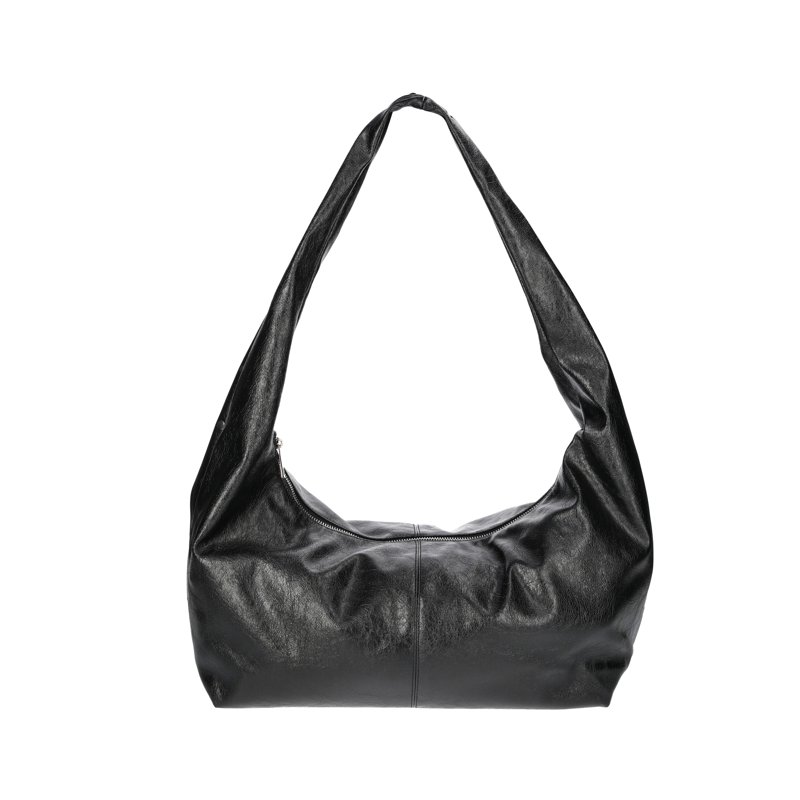No Boundaries Women's Stud Hobo Bag Black