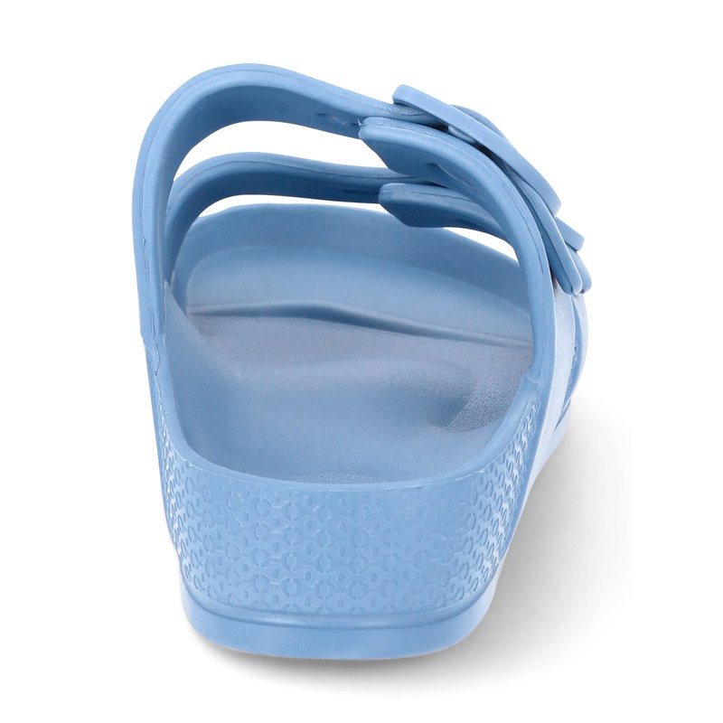 No Boundaries Women's Two Buckle EVA Slide Sandals