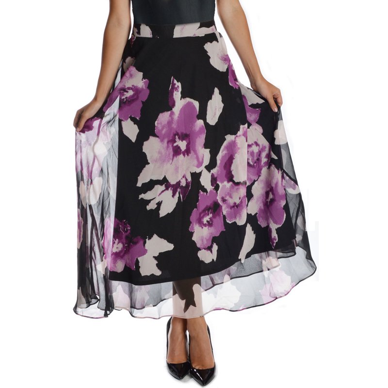 Nycc Women's Printed Maxi Skirt