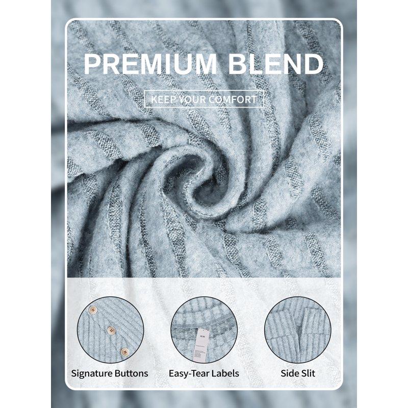 OALUXE Long Sleeve Shirts For Women Casual Tunic Tops Loose Fit Dressy Lightweight Sweaters