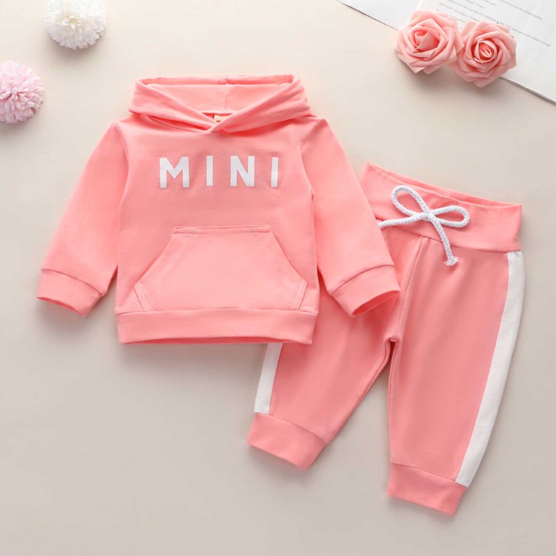 Odeerbi Baby Girls Boys Clothes Baby Outfits Shirts Sets Newborn Autumn Winter Hoodies Pants Outfit Suit Infant Clothing Set