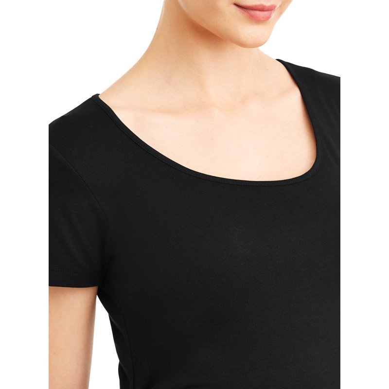 Oh Mamma Maternity Women's Scoop Neck T-Shirt (Womens & Womens Plus)