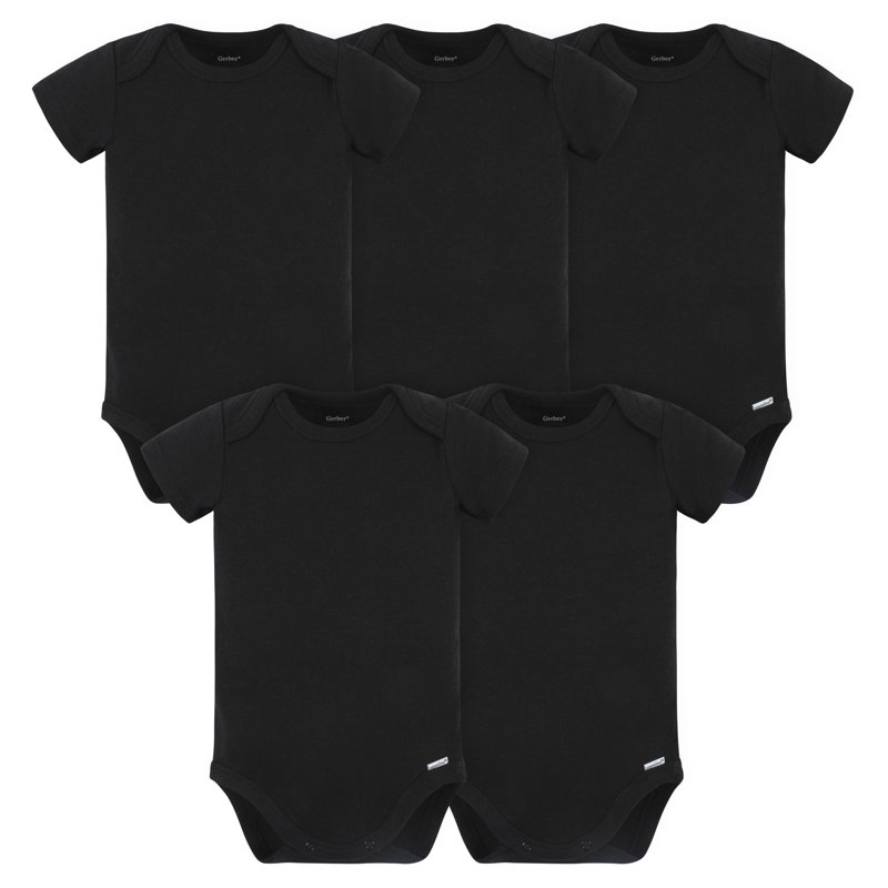 Onesies Brand Baby Gender Neutral Bodysuits 5-Pack Sizes Newborn - 24 Months