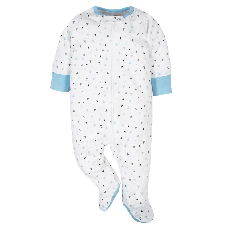 Onesies Brand Gender Neutral Sleep 'n Plays Footed Pajamas 4-Pack Sizes Newborn - 6/9 Months