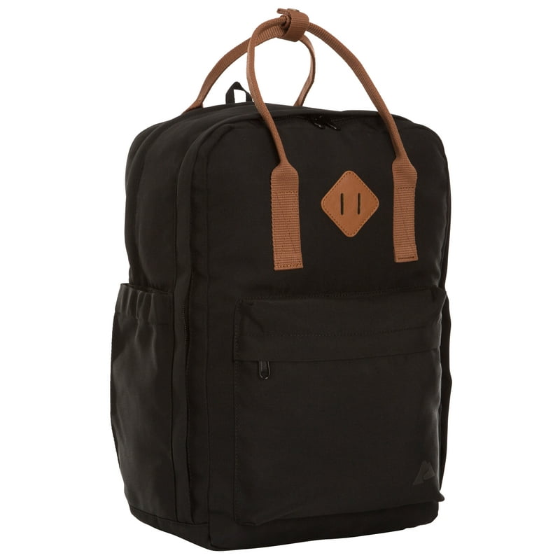 Ozark Trail Asheville Dual-Carry Backpack Black Everyday Polyester Adult Teen Unisex