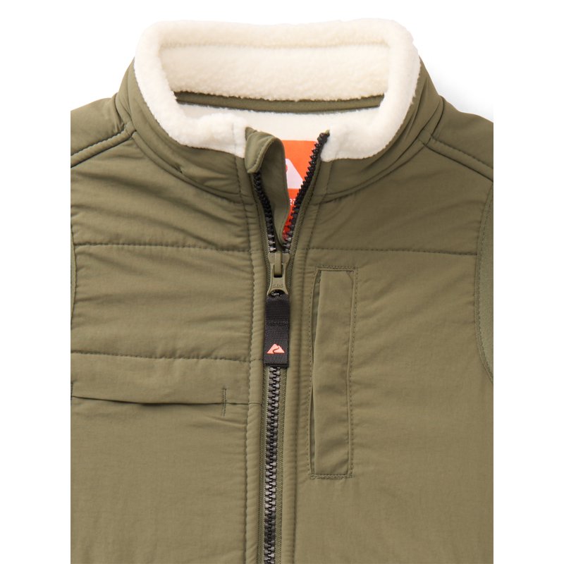 Ozark Trail Boys Mixed Media Fleece Vest Sizes 4-18