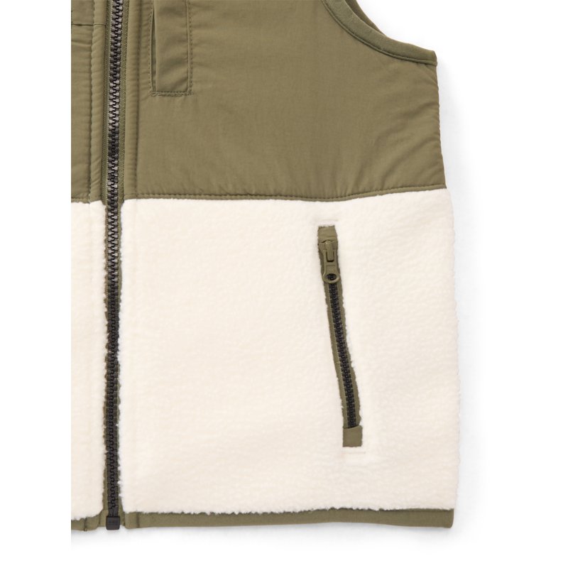 Ozark Trail Boys Mixed Media Fleece Vest Sizes 4-18