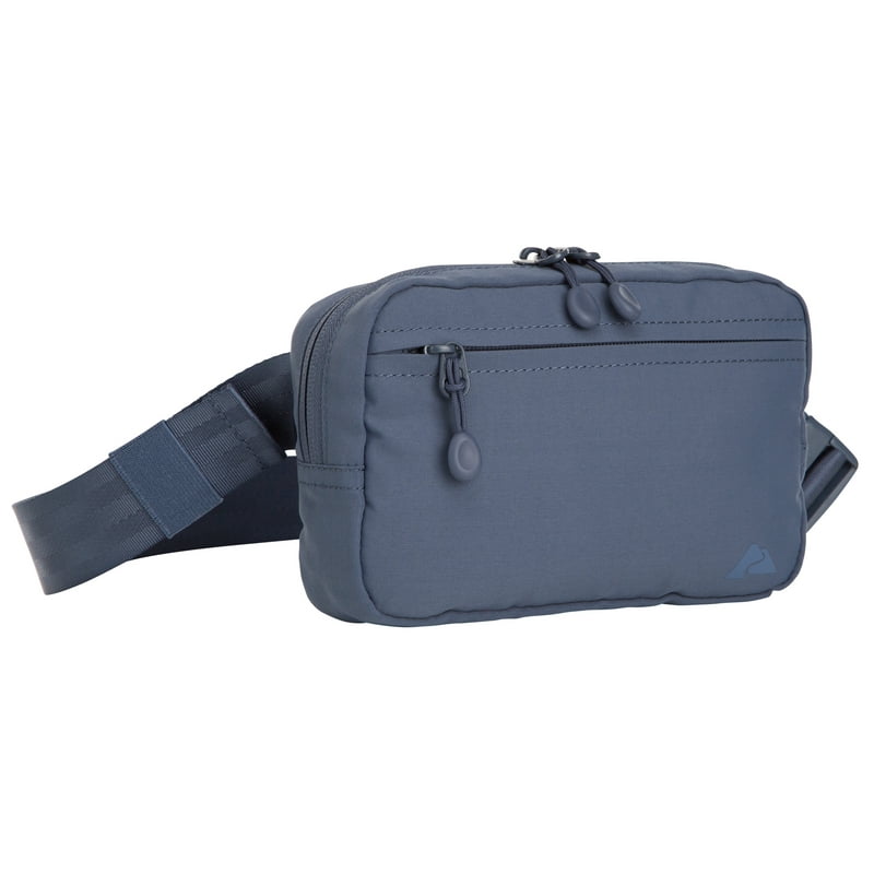 Ozark Trail Denver Waistpack Blue Indigo Fanny Pack Polyester Zipper Adult On Waist