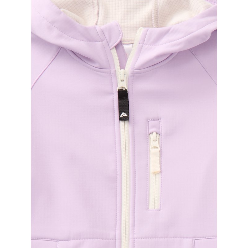 Ozark Trail Girls Zip Up Softshell Jacket With Hood Sizes 4-18
