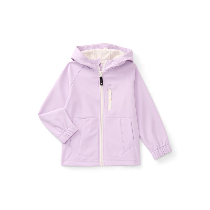 Ozark Trail Girls Zip Up Softshell Jacket with Hood Sizes 4-18