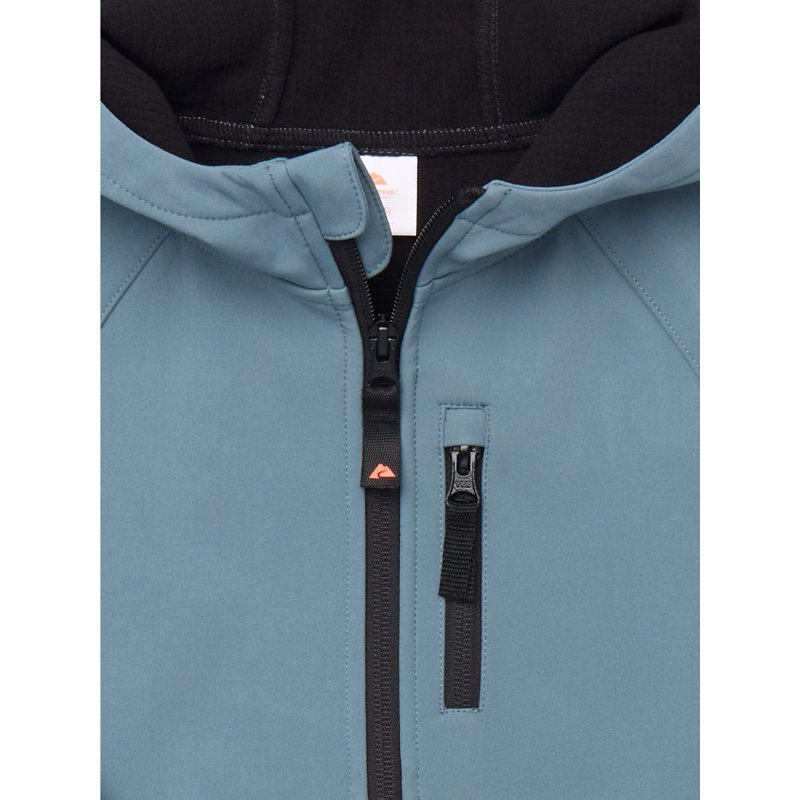 Ozark Trail Little And Big Boys Hooded Softshell Jacket Lightweight Sizes 4-18