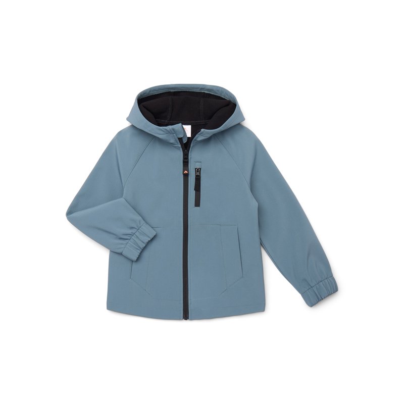 Ozark Trail Little and Big Boys Hooded Softshell Jacket Lightweight Sizes 4-18