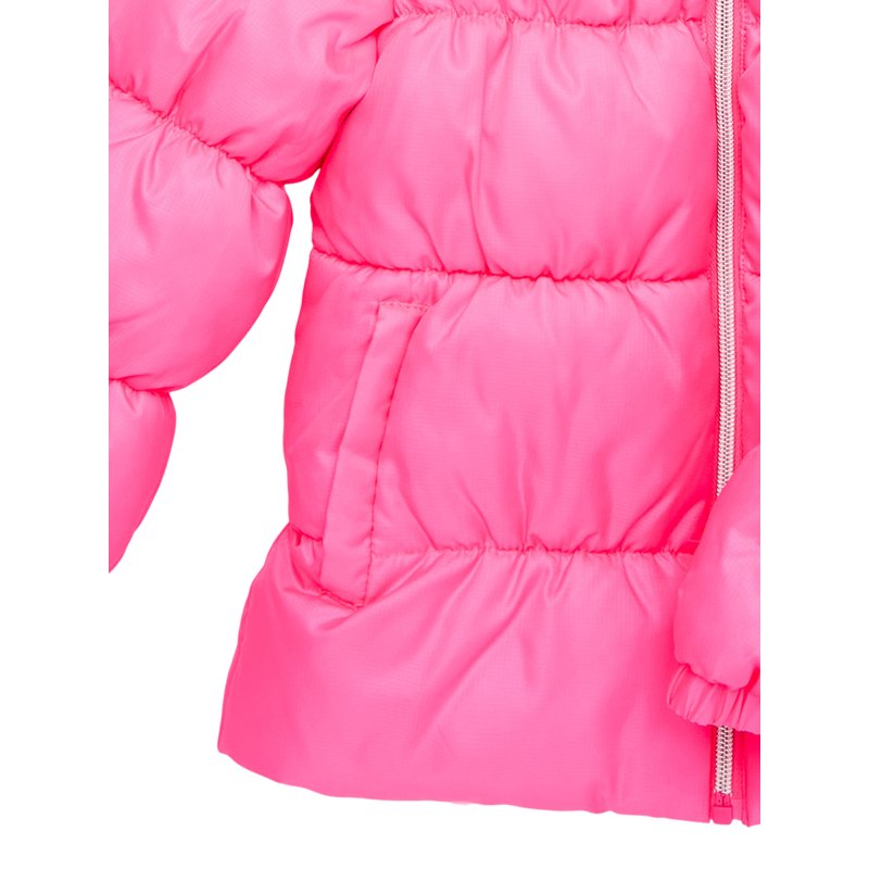 Pink Platinum Girls Hooded Ripstop Winter Puffer Coat Sizes 4-16