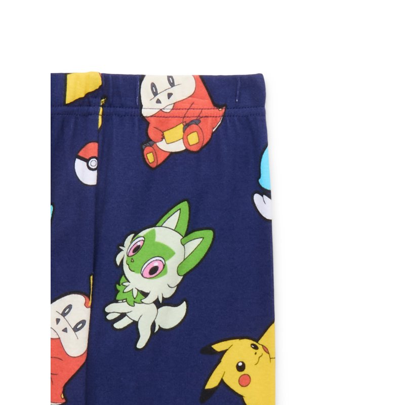 Pokemon Boys Short Sleeve Top And Pants 2-Piece Pajama Set Sizes 4-12