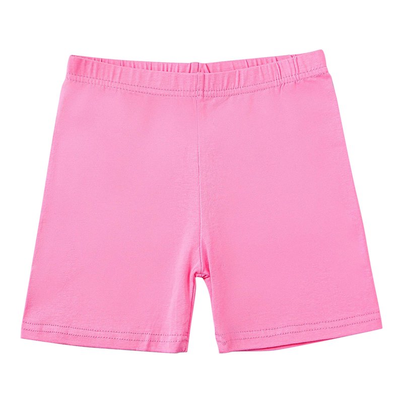 Posijego 5 Pack Girls Biker Shorts High Waist Cotton Shorts For Under Dress Athletic Dance Shorts Solid Color