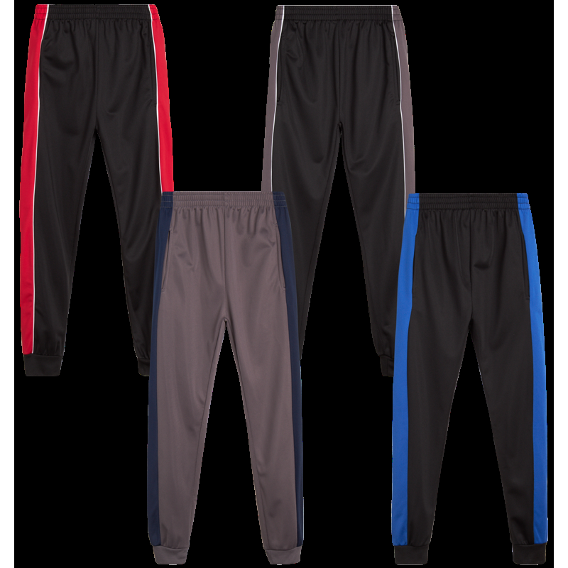 Quad Seven Boys' Sweatpants - Breathable Active Tricot Jogger Track Pants for Boys (Sizes: 4-18)