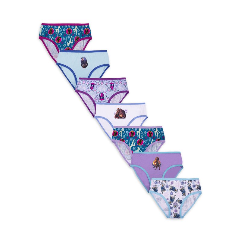 Raya Little Girls Underwear 7 Pack Sizes 4-8