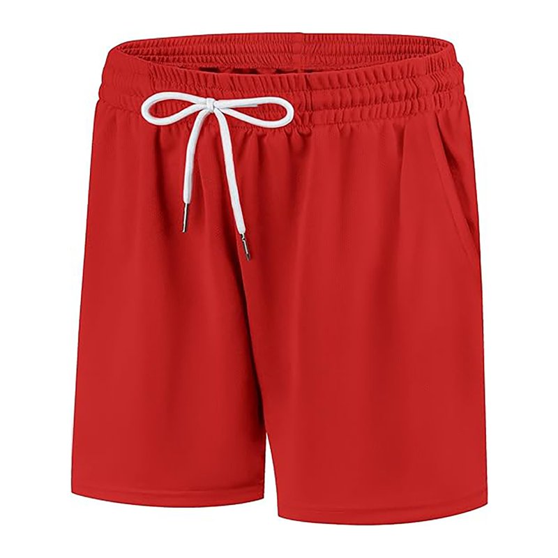 Razzly Child Boys Athletic Shorts For Active Kids Comfortable Casual Outdoor Play Breathable Summer Shorts With Pockets Summer Boy Clothes Short Pants for Boys Skateboard Shorts for(Red 8-9 Years)