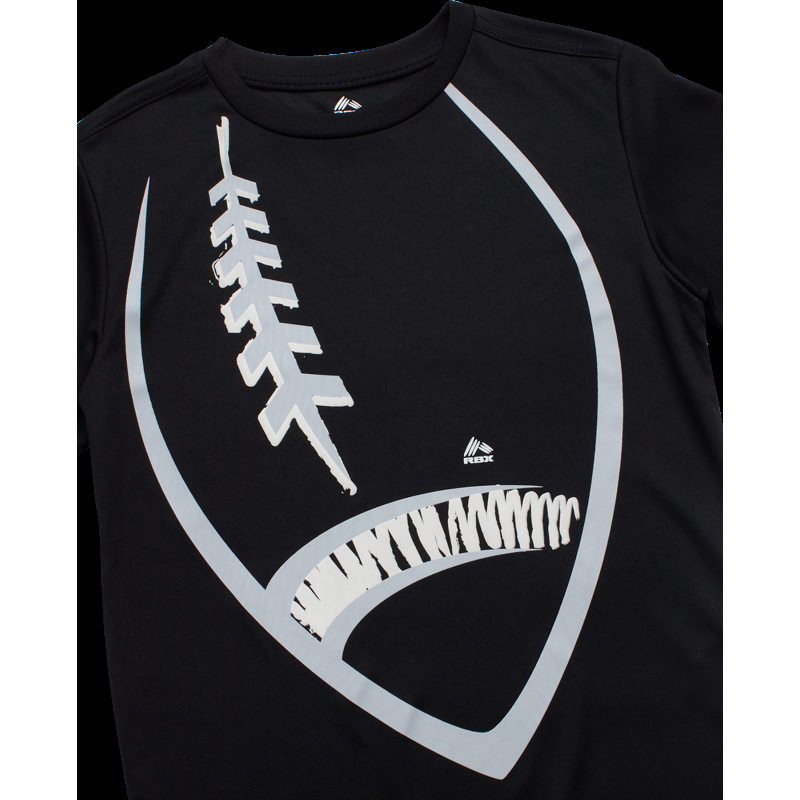 RBX Boys' Active Shorts Set - 2 Piece Poly Mesh Graphic T-Shirt And Athletic Shorts Set (Sizes: 8-12)