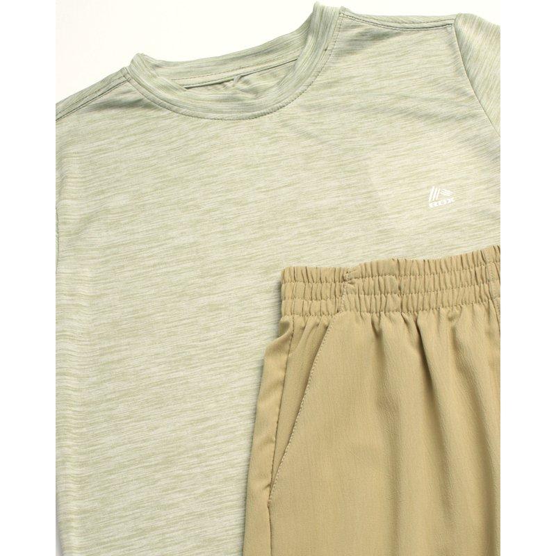 RBX Boys' Pants Set - 2 Piece T-Shirt And Cargo Jogger Pants - Casual Matching Outfit Set For Boys (4-12)