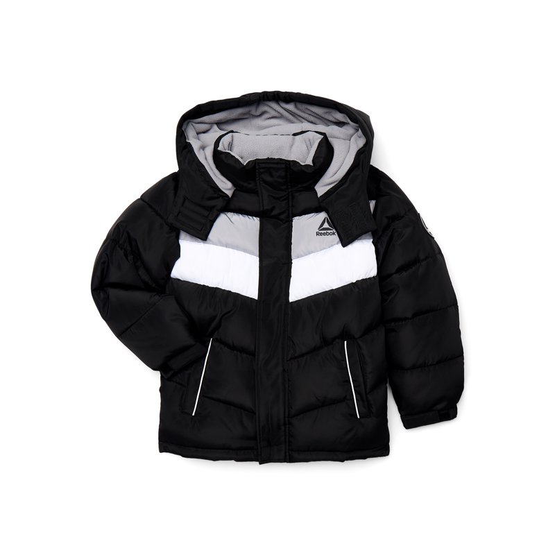 Reebok Boys Hooded Stretch Jacket Sizes S(6/7) - XXL(18)