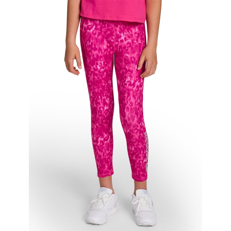 Reebok Girl’s Athletic Printed 7/8 Legging Sizes 4-18