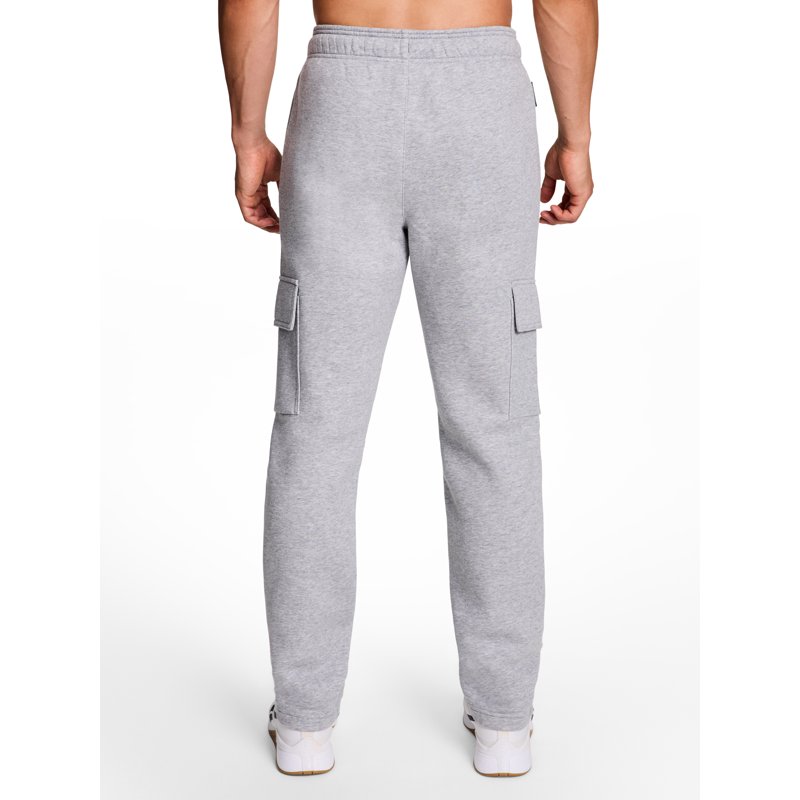 Reebok Men's & Big Men's Delta Logo Fleece Cargo Sweatpants Sizes XS-5XL