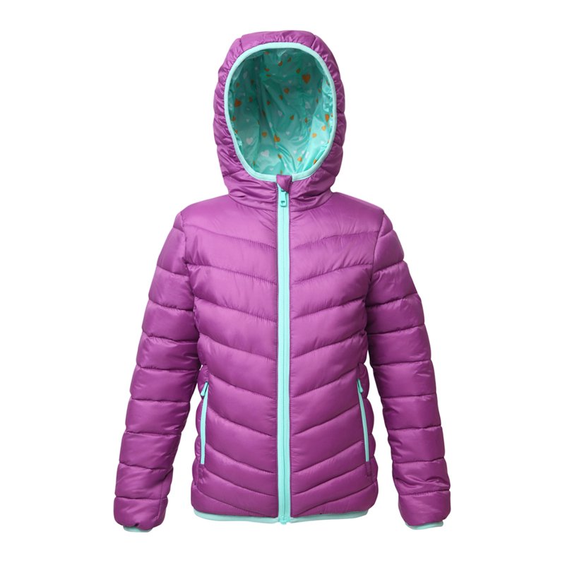 Rokka&Rolla Girls' Reversible Light Puffer Jacket Coat Sizes 4-18